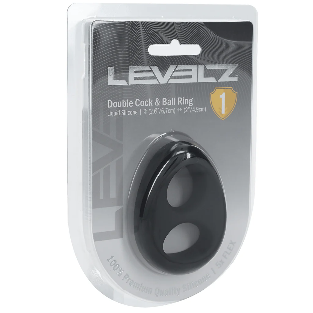 LEVELZ Double Cock & Ball Ring - Image 9