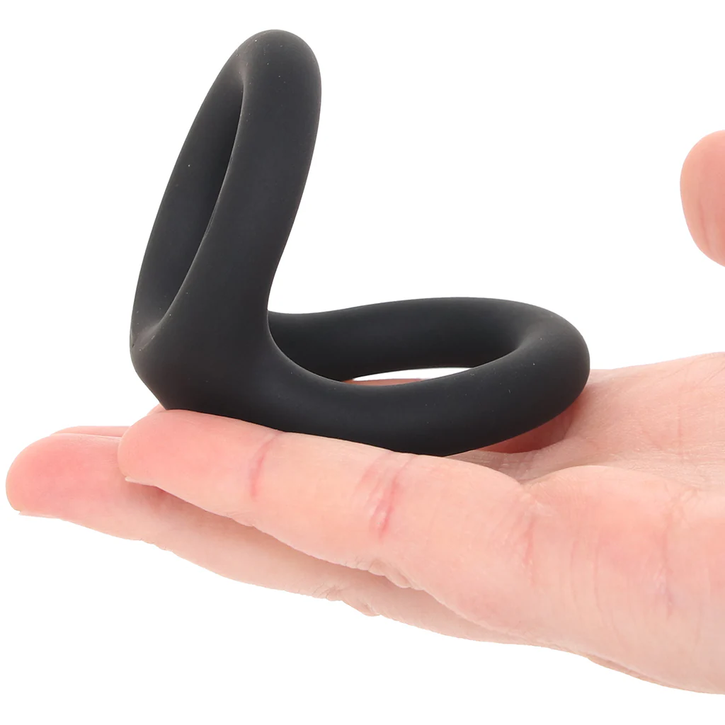 LEVELZ Medium Double O Cock Ring in 1.2"/3cm - Image 4