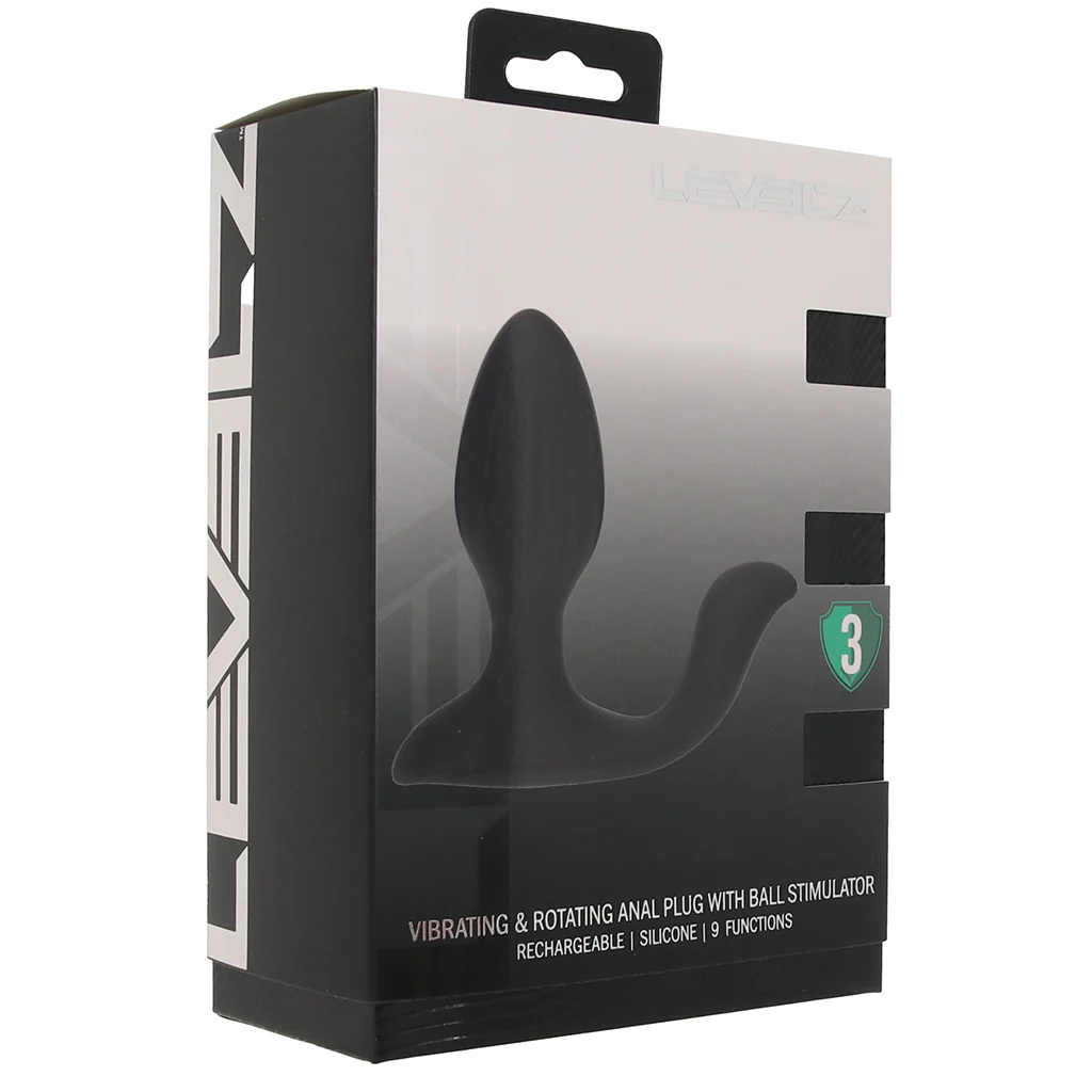 LEVELZ Rotating Anal Plug with Ball Stimulator - Image 9