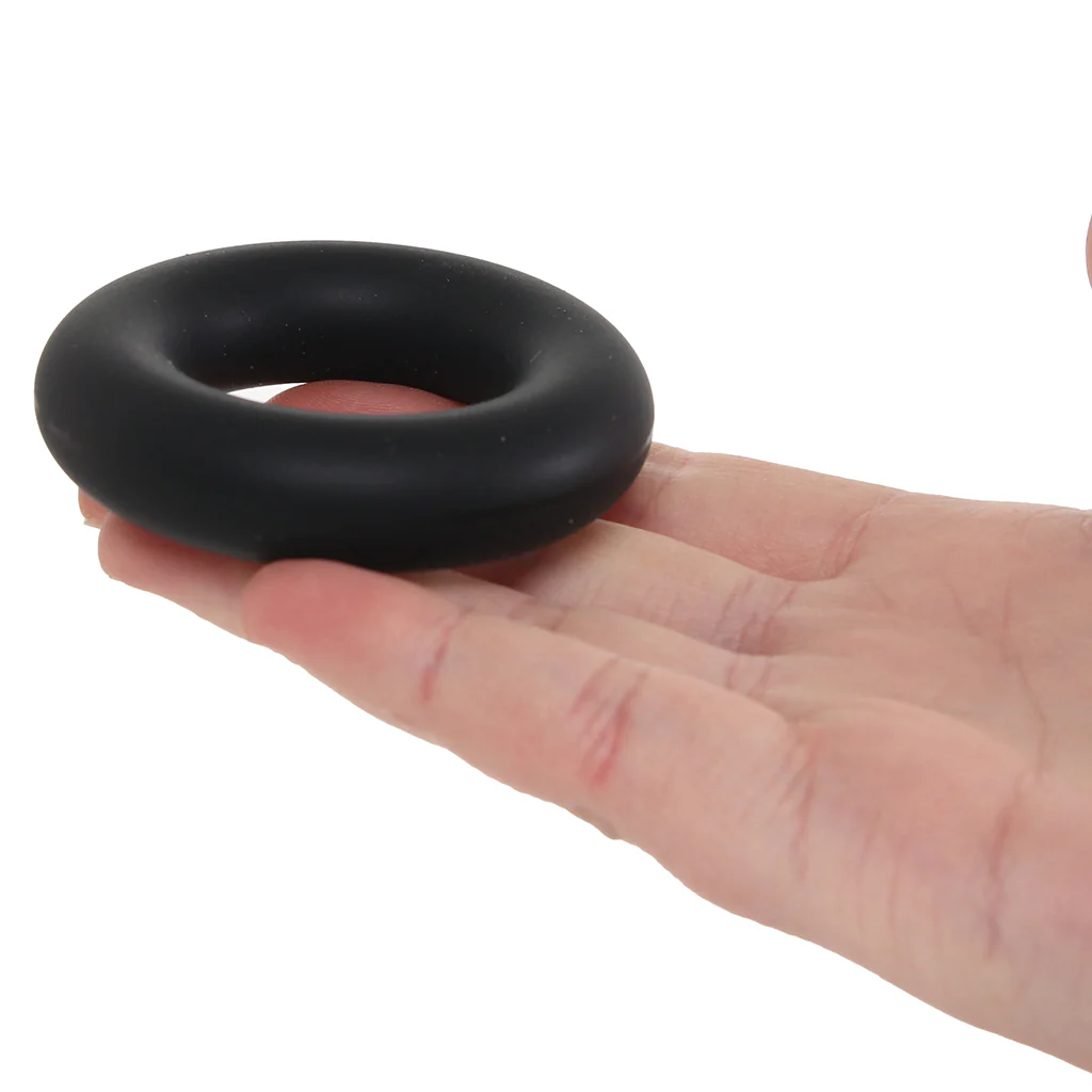 LEVELZ Silicone Medium Cock Ring in 1.3"/3.2cm - Image 4