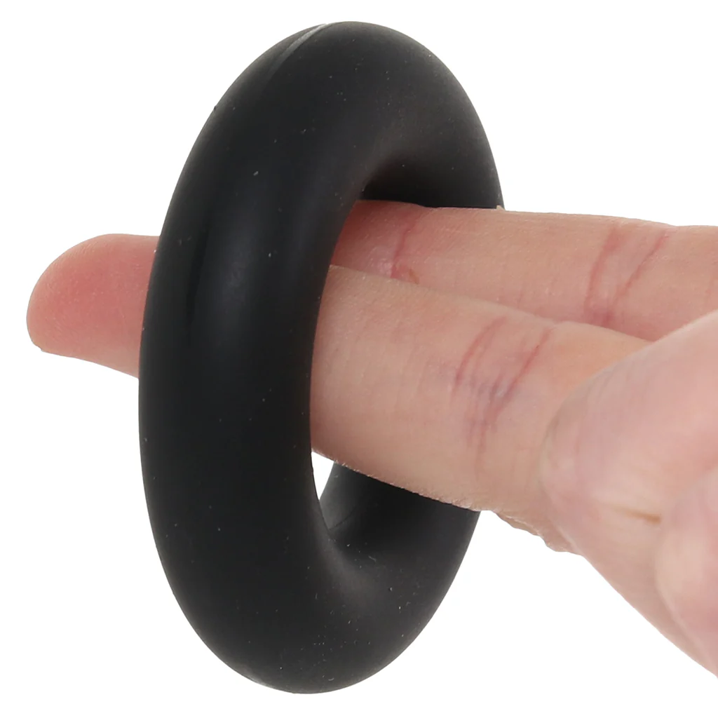 LEVELZ Silicone Medium Cock Ring in 1.3"/3.2cm - Image 7