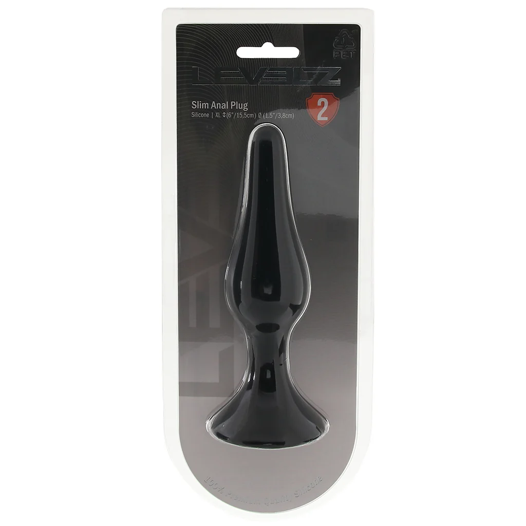 LEVELZ Silicone Slim Anal Plug - Image 9