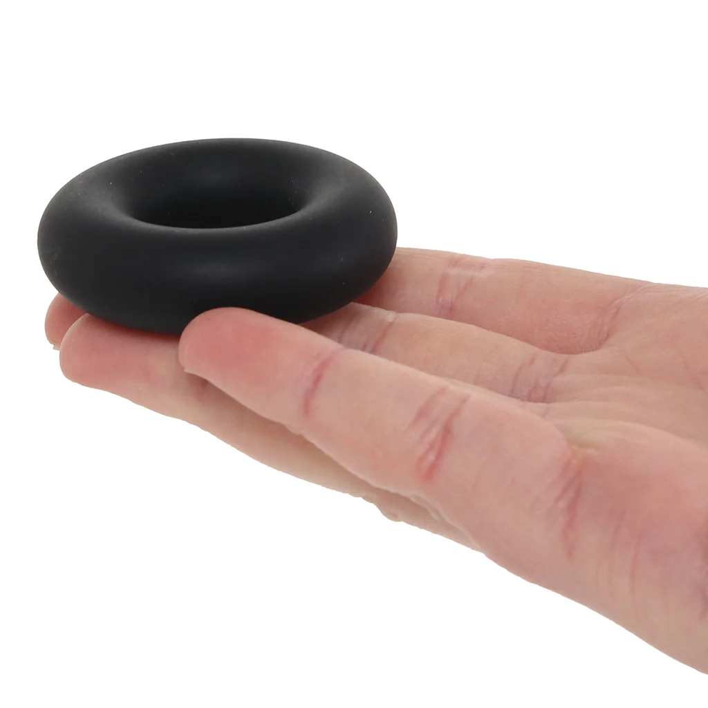LEVELZ Silicone Small Cock Ring in .8"/2.1cm - Image 4