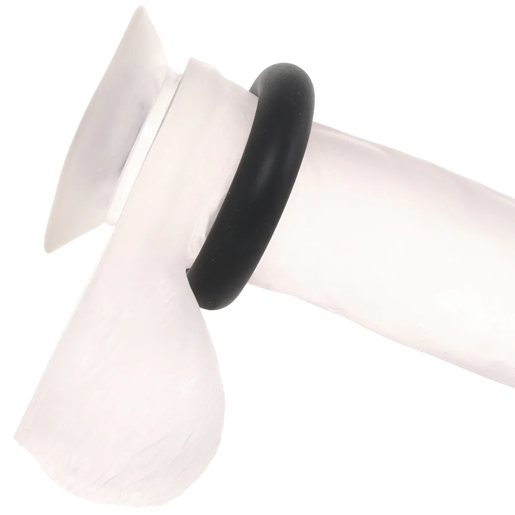 LEVELZ Silicone Small Cock Ring in .8"/2.1cm - Image 5