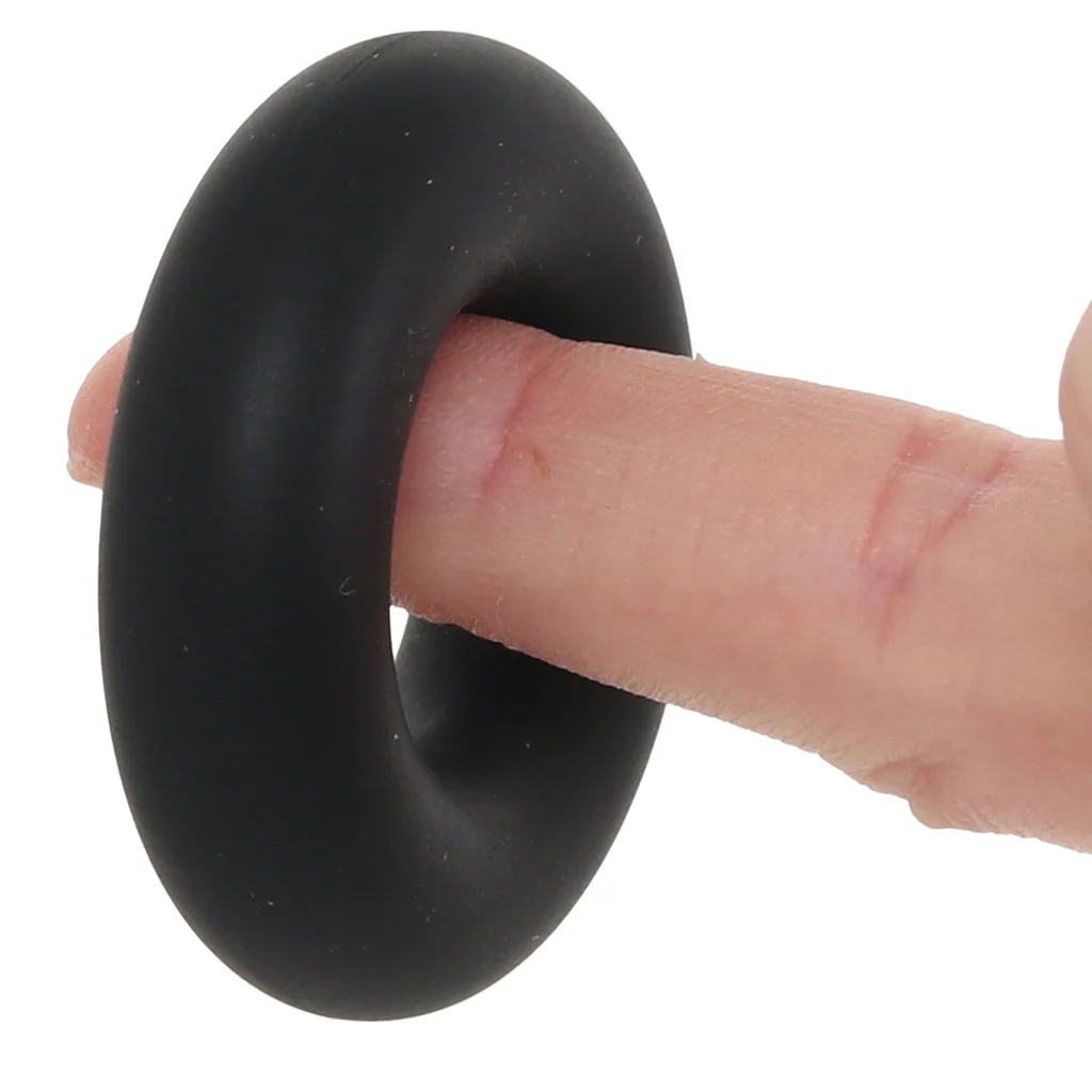 LEVELZ Silicone Small Cock Ring in .8"/2.1cm - Image 7