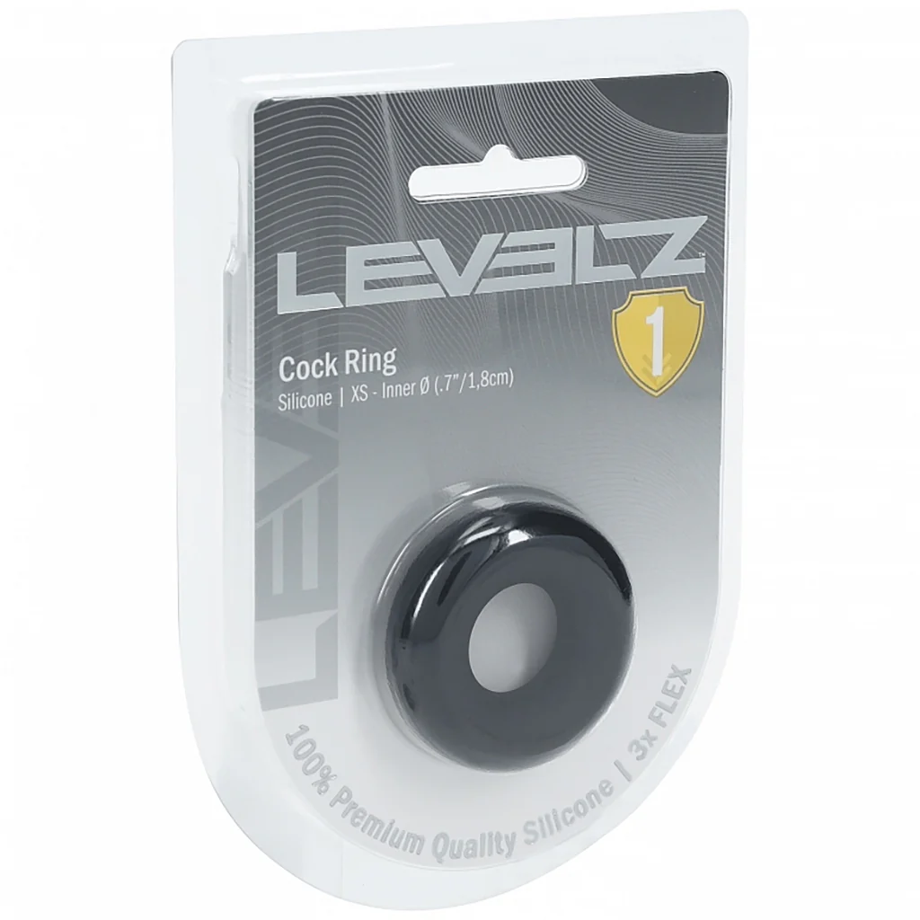 LEVELZ Silicone XS Cock Ring in .7"/1.8cm - Image 9