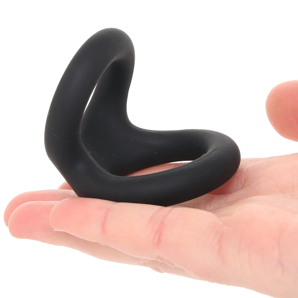 LEVELZ Small Double O Cock Ring in 1"/2.5cm - Image 4