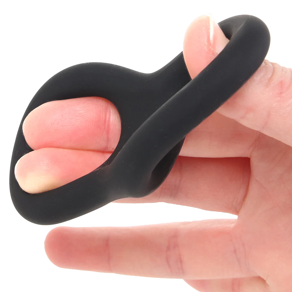 LEVELZ Small Double O Cock Ring in 1"/2.5cm - Image 8