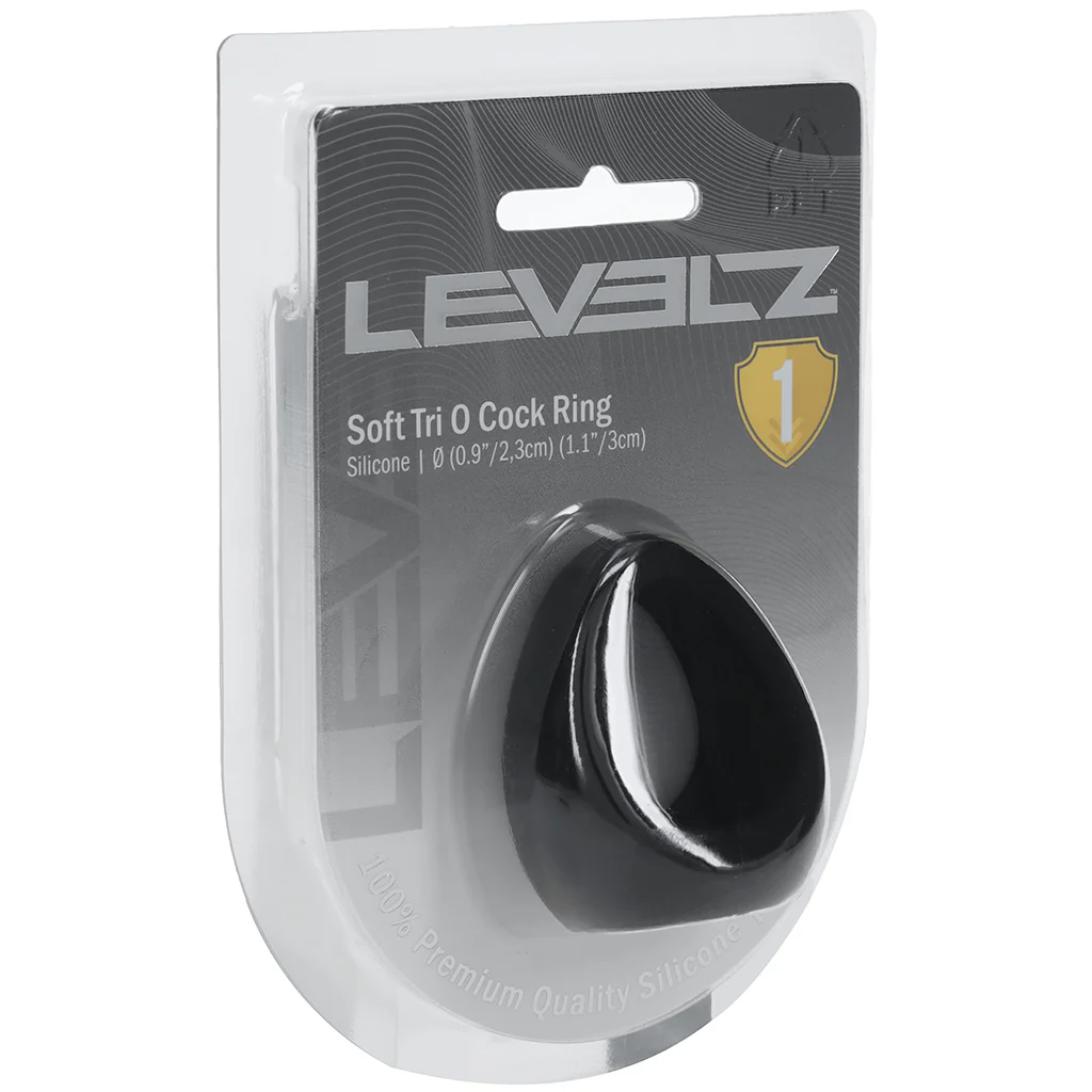 LEVELZ Soft Tri O Cock Ring - Image 9