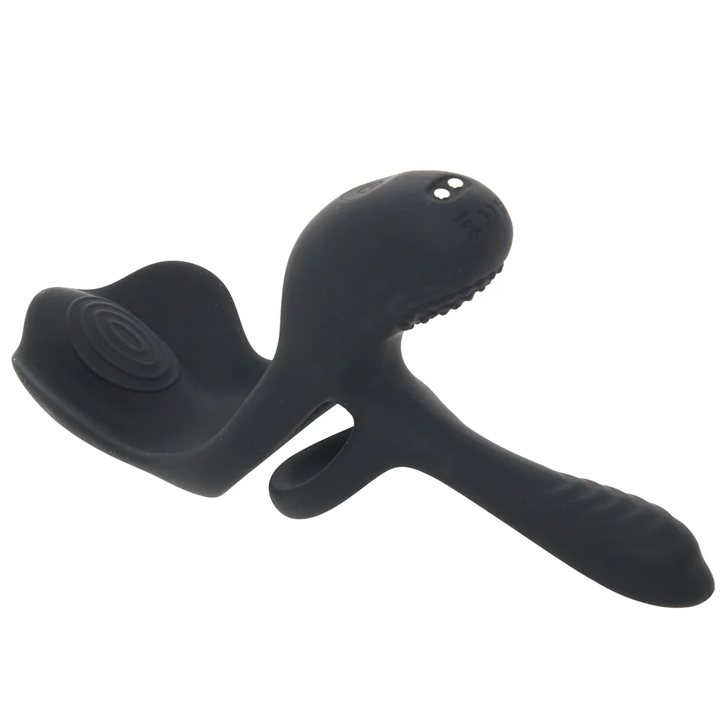 LEVELZ Triple Motor Cock Ring Stimulator - Image 3