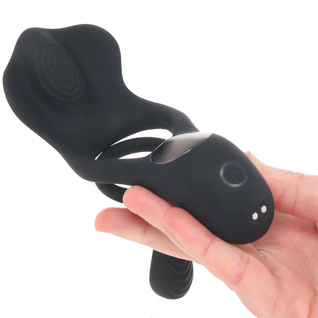 LEVELZ Triple Motor Cock Ring Stimulator - Image 7