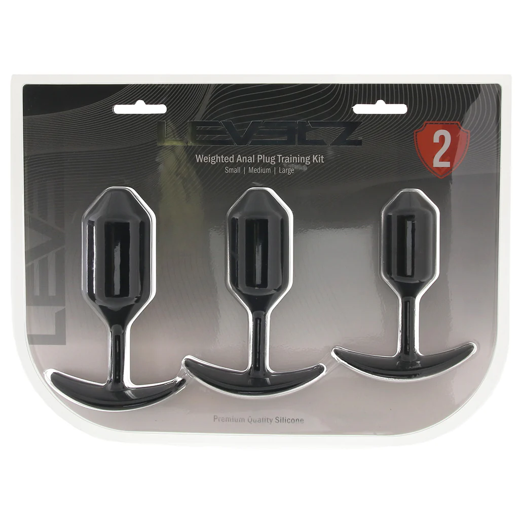 LEVELZ Weighted Anal Plug Training Kit - Image 9