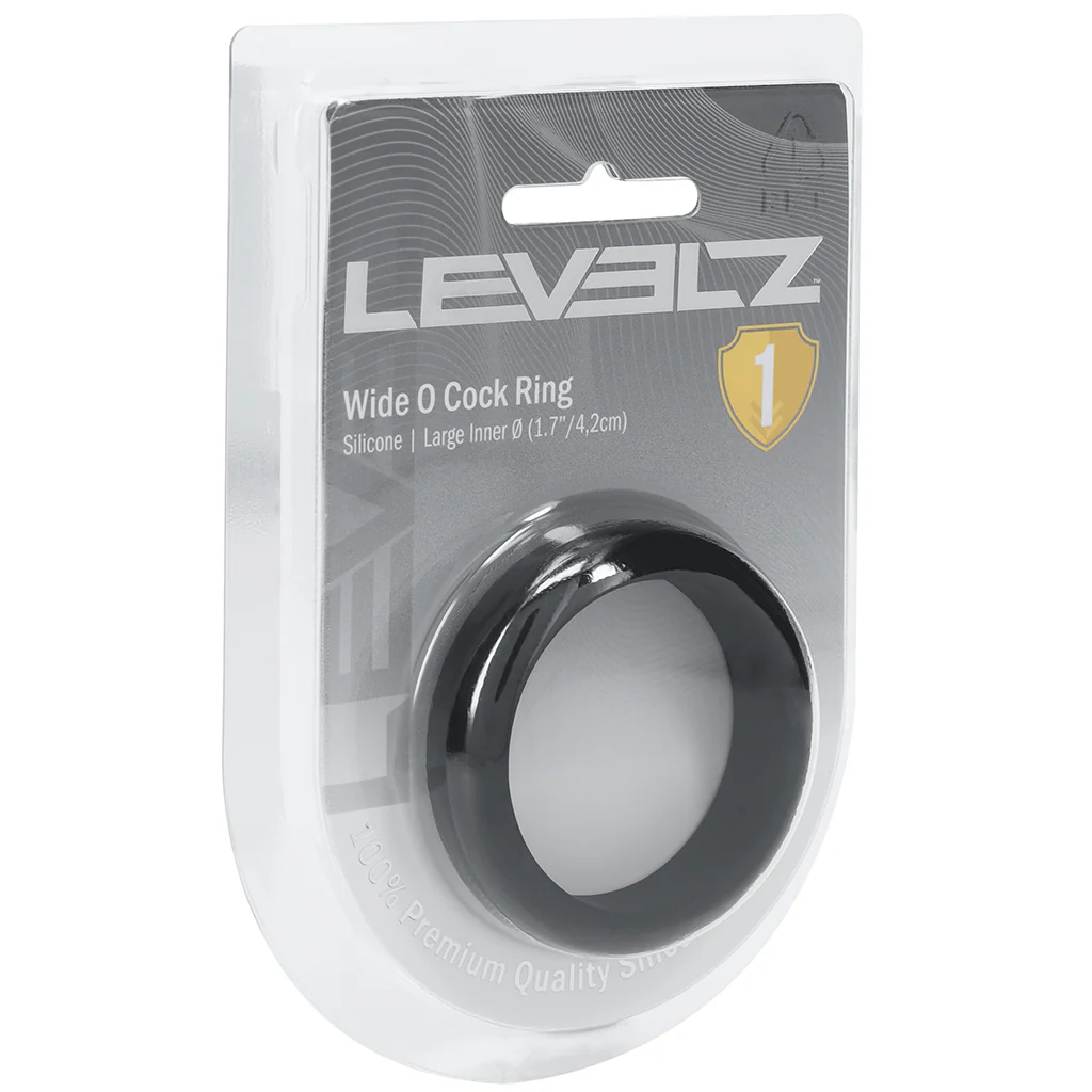LEVELZ Wide O Large Cock Ring in 1.7"/4.2cm - Image 9
