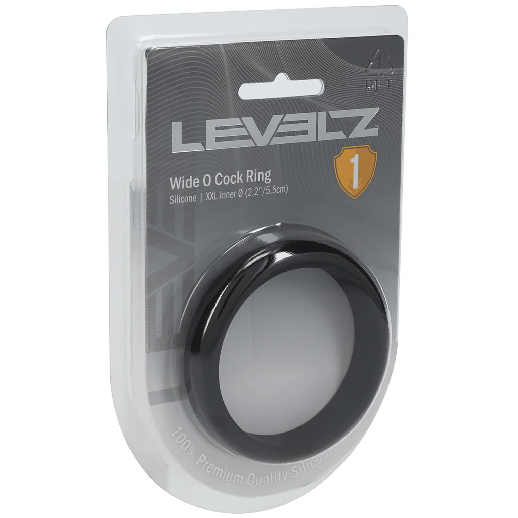 LEVELZ Wide O XXL Cock Ring in 2.2"/5.5cm - Image 9
