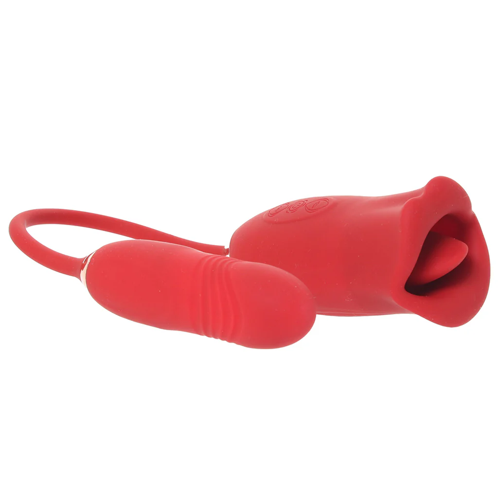 Lickgasm Magic Kiss Licking and Thrusting Vibe - Image 5