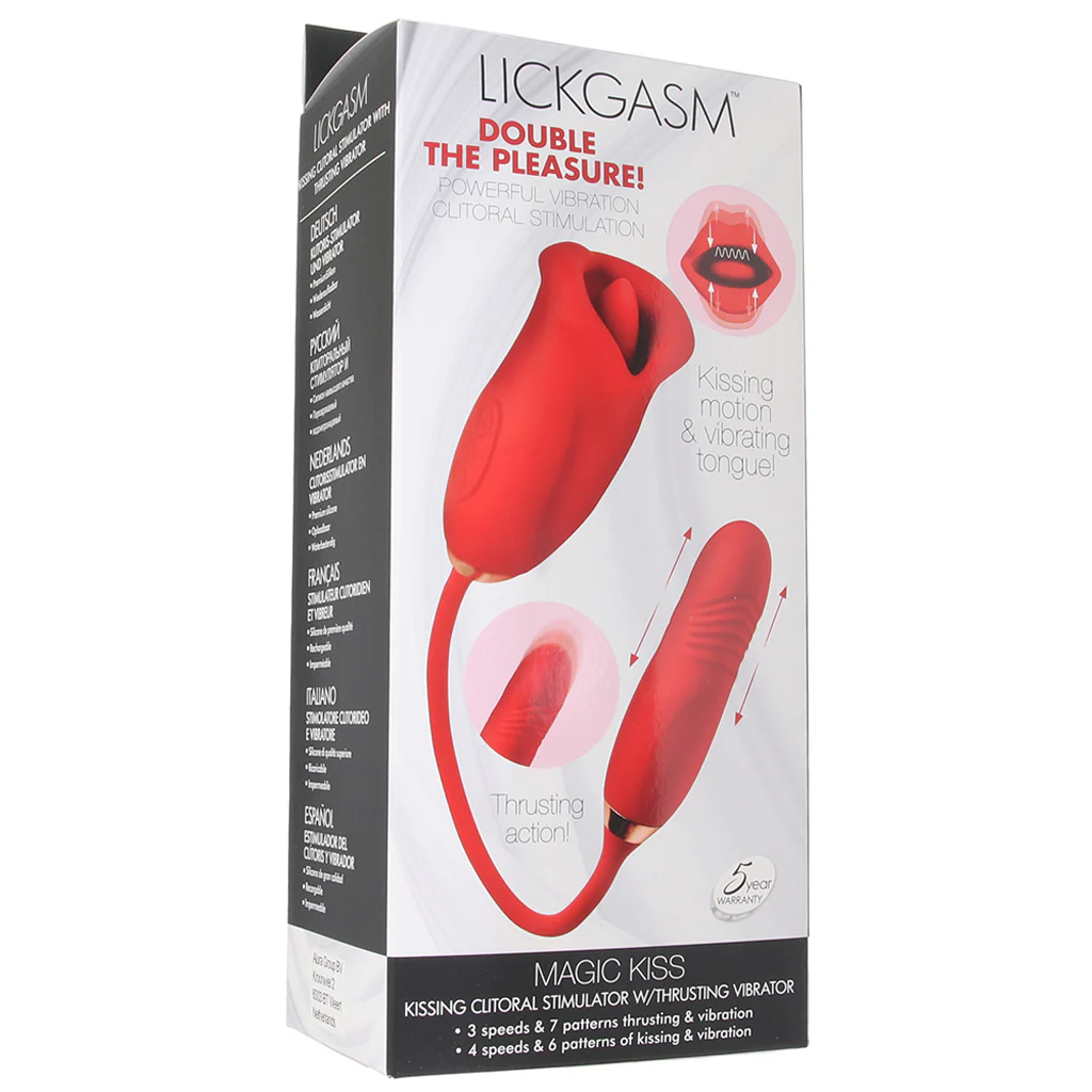 Lickgasm Magic Kiss Licking and Thrusting Vibe - Image 6