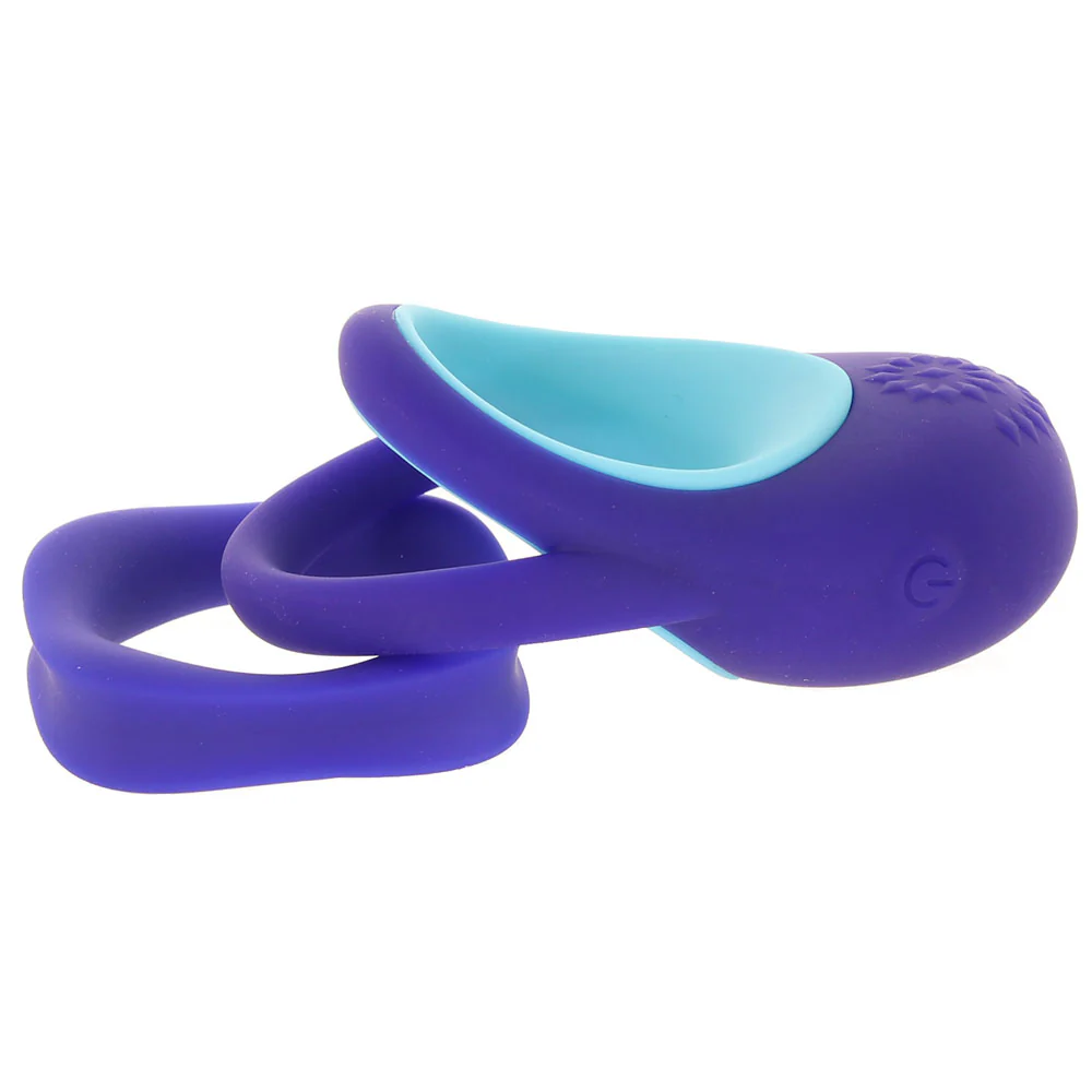 Link Up Alpha Vibrating Cock Ring Set - Image 5