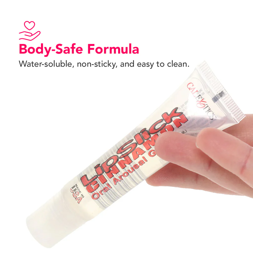 Lipslick Cinnamon Oral Arousal Gel in .5oz/15ml - Image 4