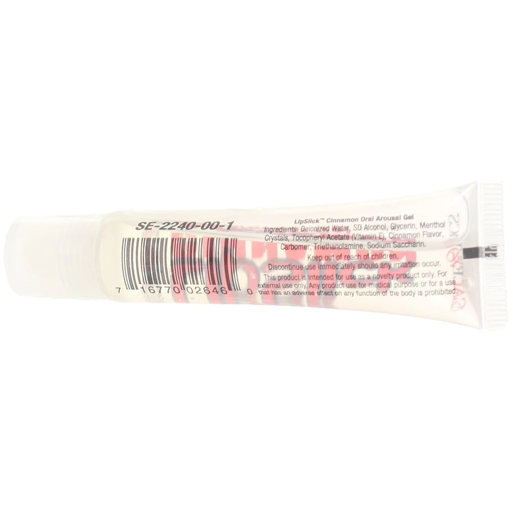 Lipslick Cinnamon Oral Arousal Gel in .5oz/15ml - Image 6