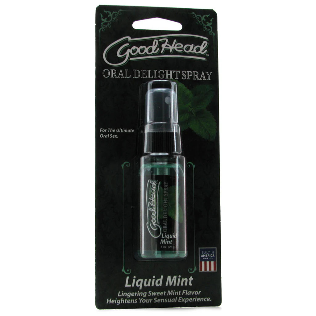 GoodHead Oral Delight Spray 1oz in Liquid Mint - Image 3