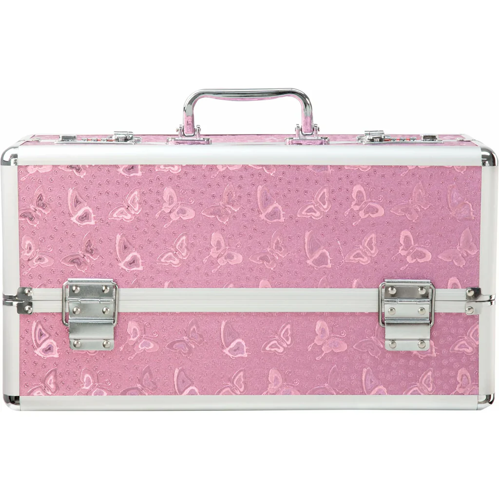 Simple and True Lockable Large Vibrator Case in Pink - Image 5