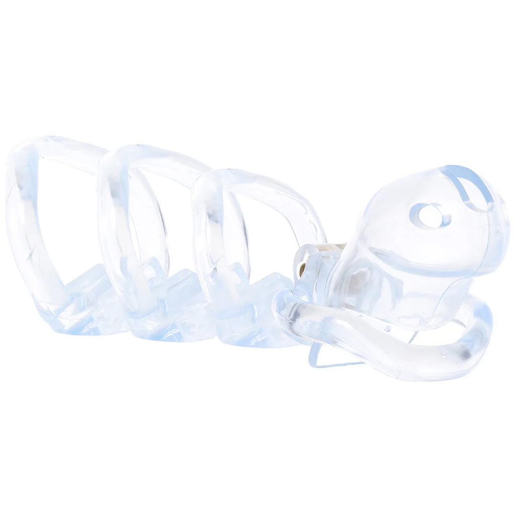 Lockmaster 3.5 Inch Side Lock Resin Cock Cage in Clear - Image 3