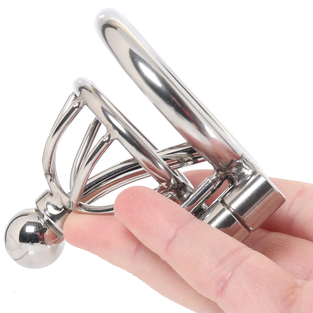 Lockmaster Inverted Urethral Straw Micro Chastity Cage - Image 4