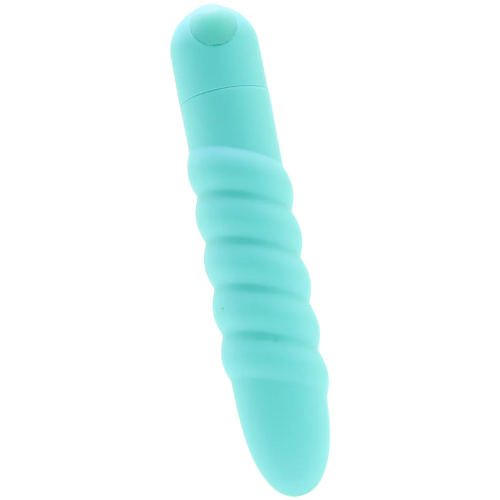Lola Rechargeable Twisty Bullet Vibe in Teal - Image 2
