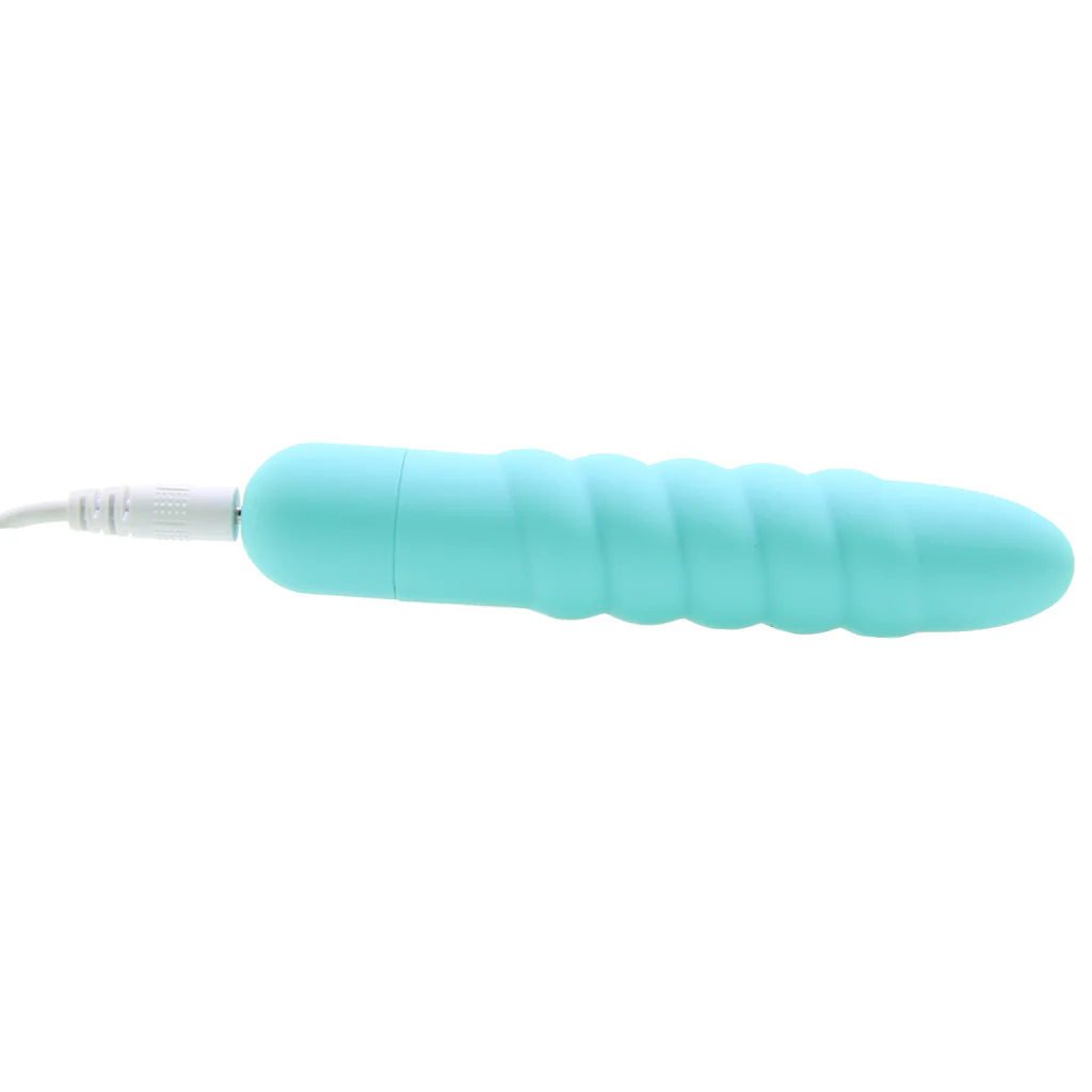 Lola Rechargeable Twisty Bullet Vibe in Teal - Image 3