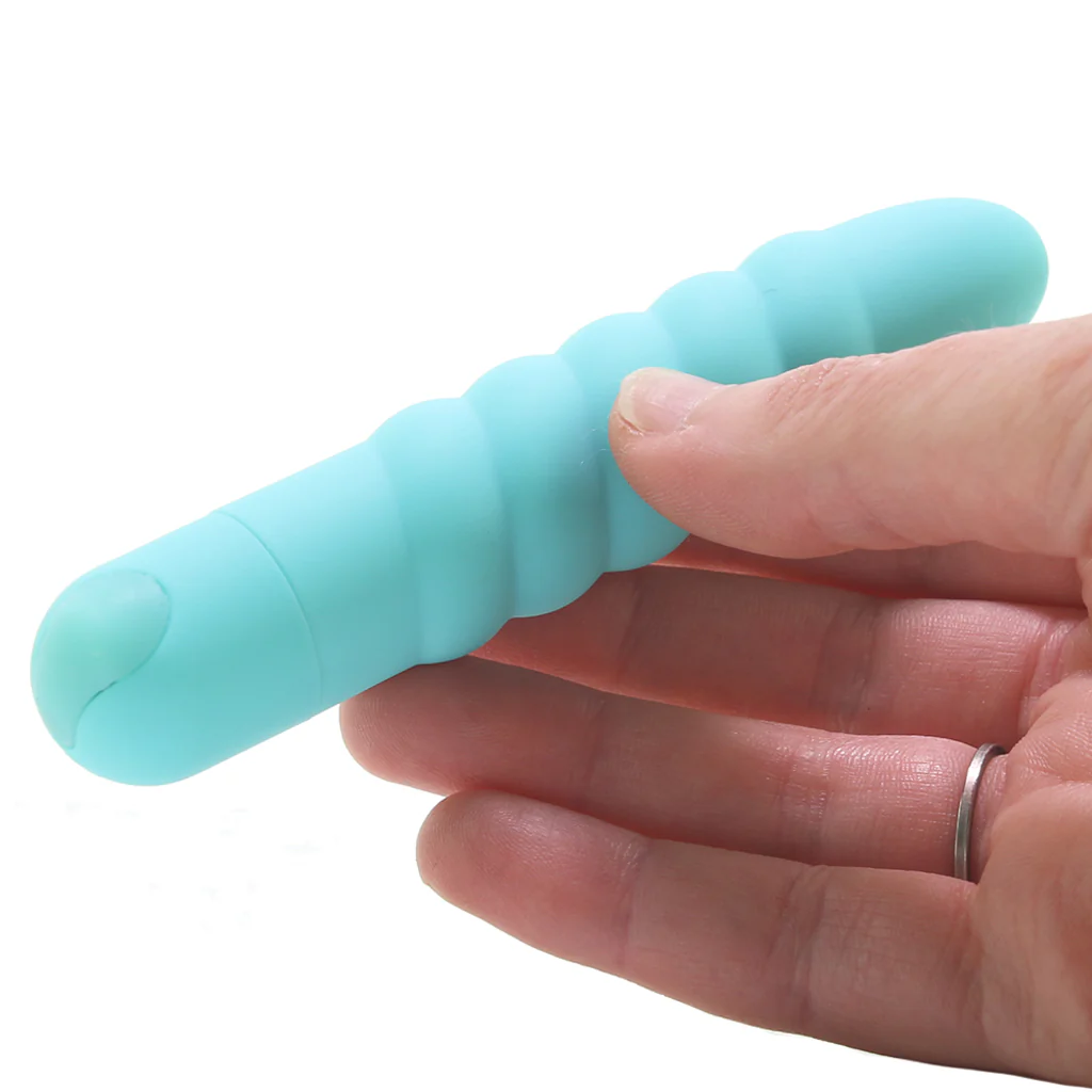 Lola Rechargeable Twisty Bullet Vibe in Teal - Image 5