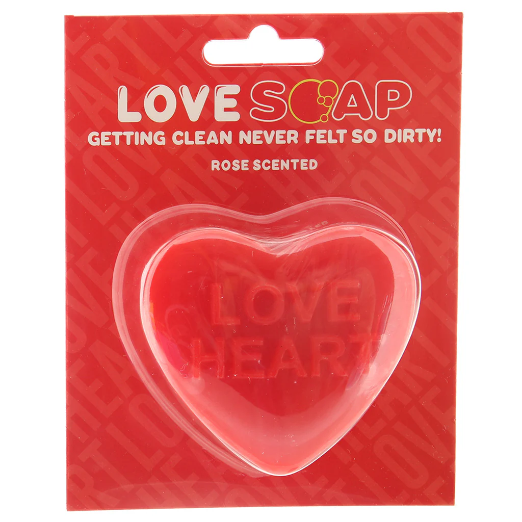Love Soap Love Heart in Rose - Image 6