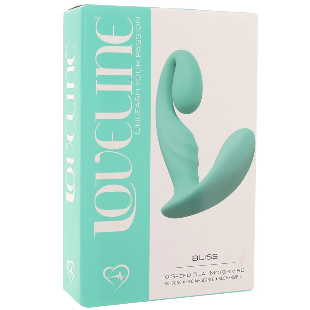 Loveline Bliss Dual Motor Vibe in Green - Image 9