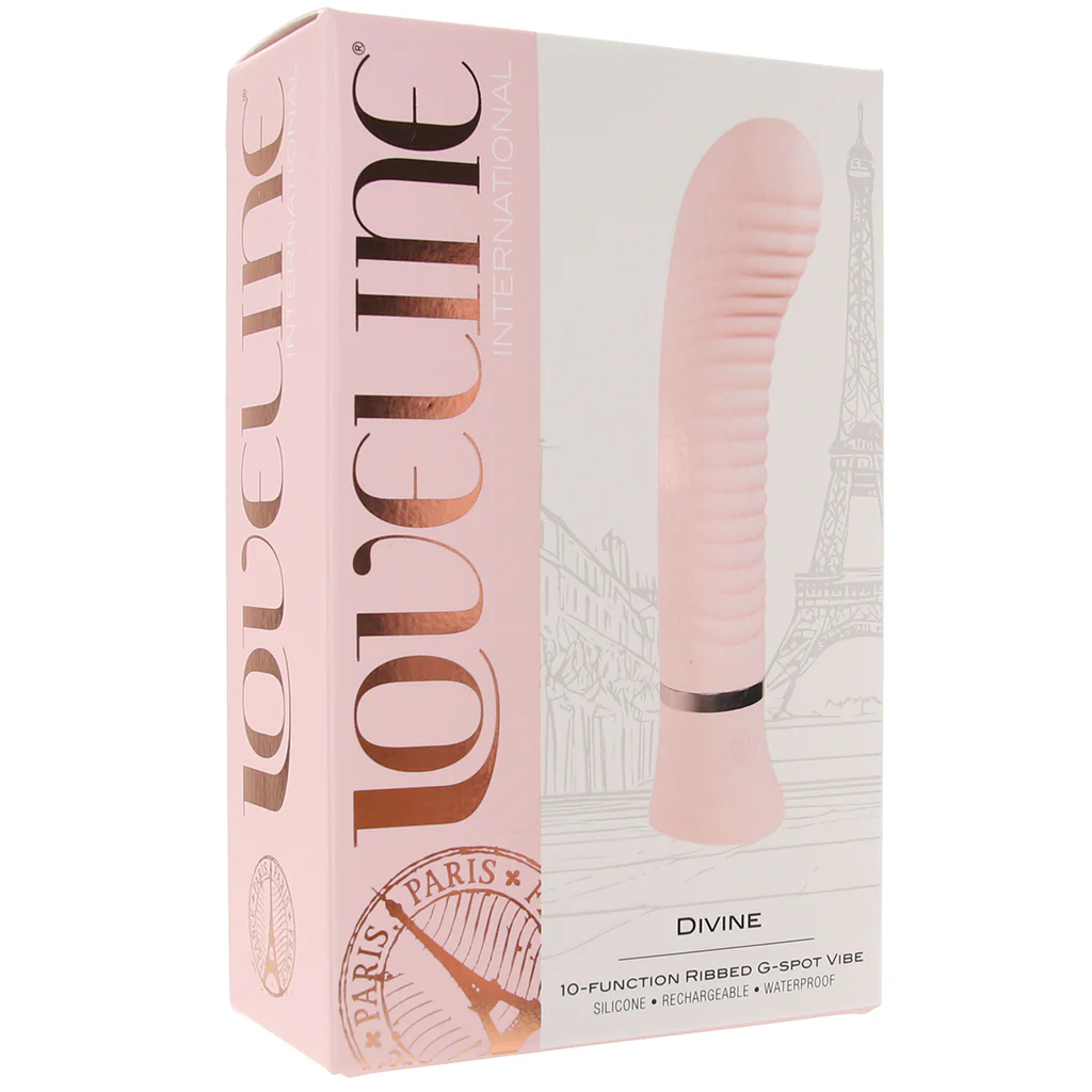 Loveline Divine Ribbed Mini G-Spot Vibe - Image 9