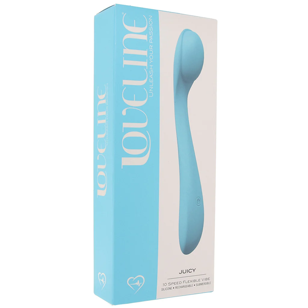 Loveline Juicy Flexible Vibe in Blue - Image 9