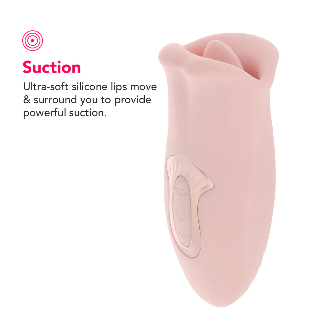 Loveline Kiss Dual Action Suction Vibe - Image 3