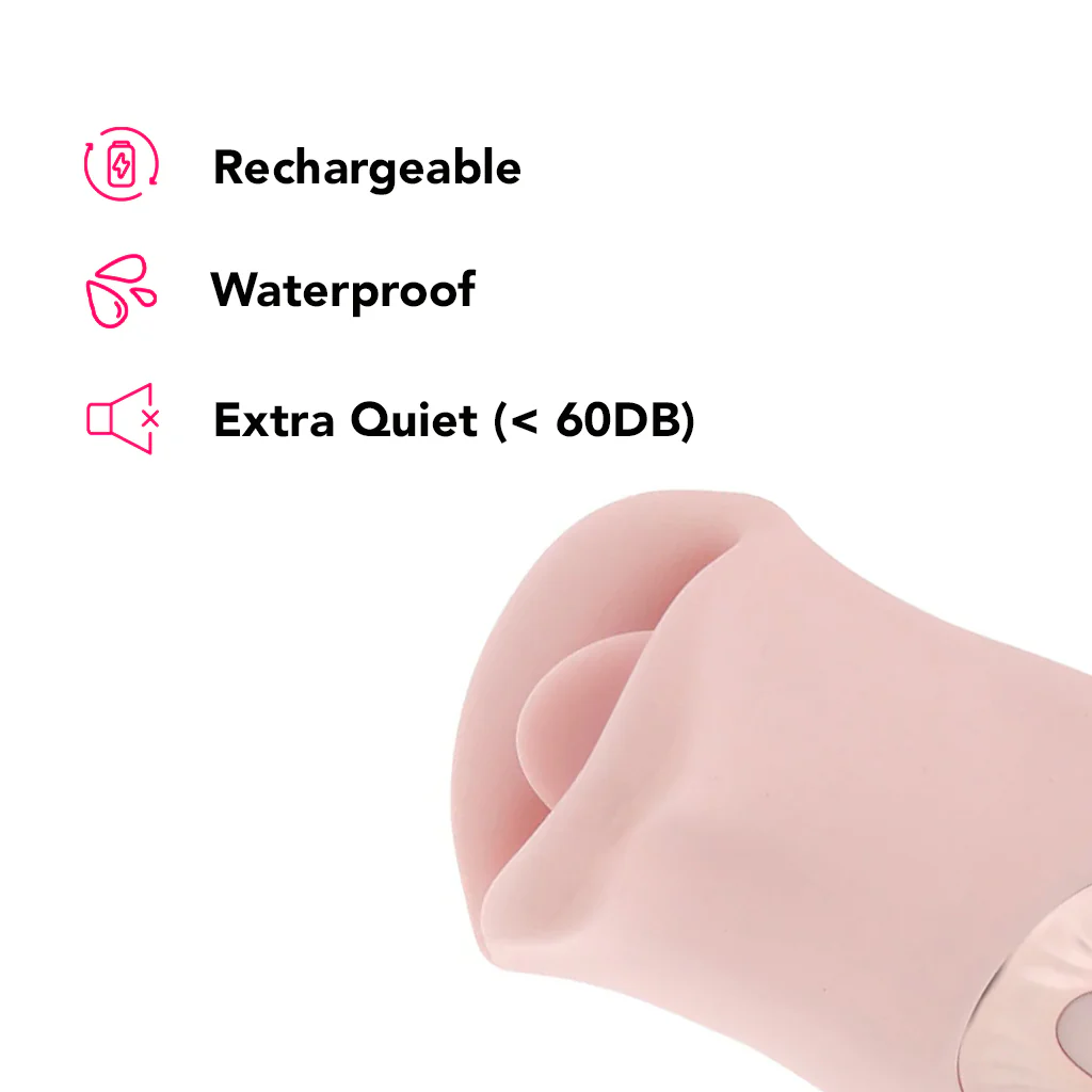 Loveline Kiss Dual Action Suction Vibe - Image 5