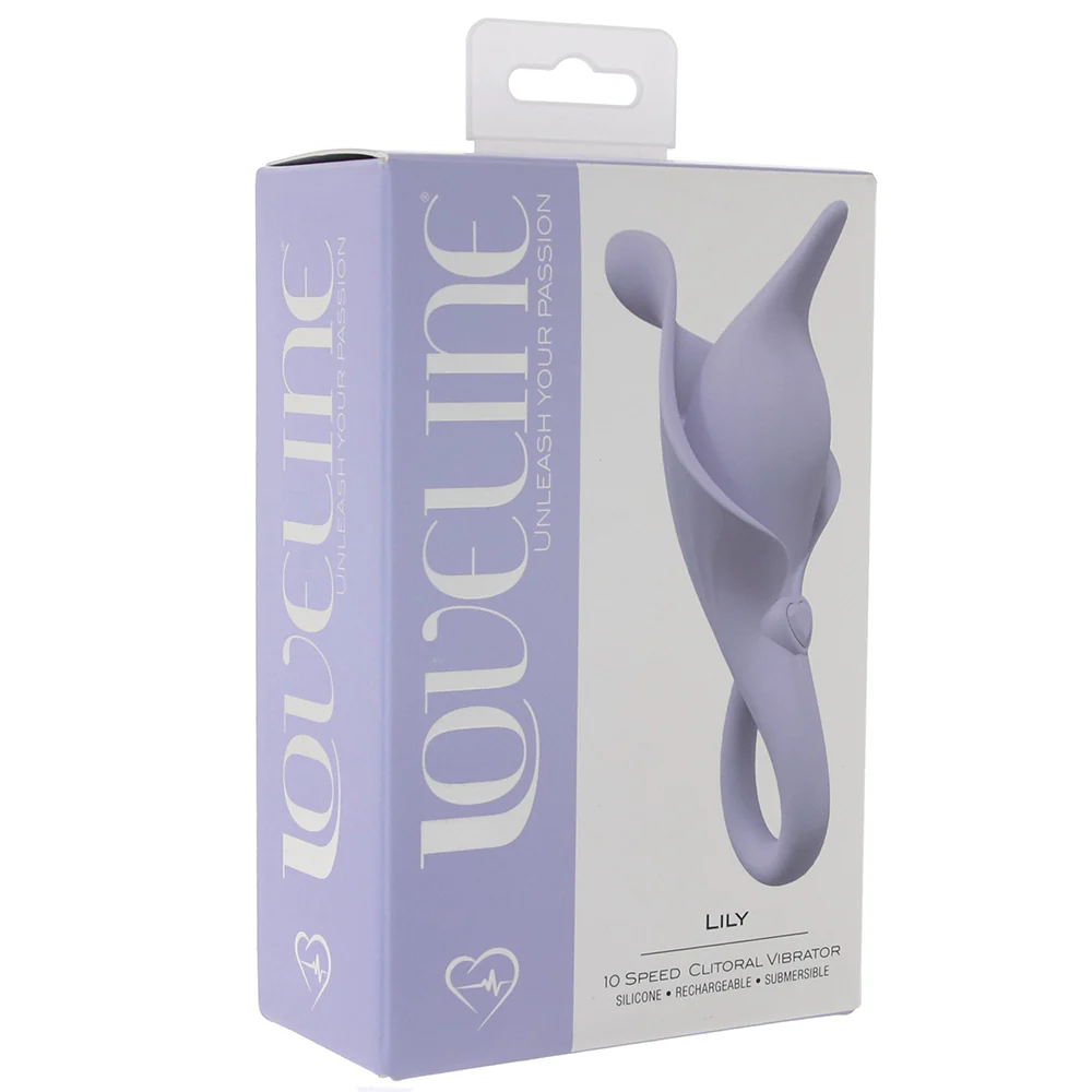Loveline Lily Clitoral Vibe in Purple - Image 6