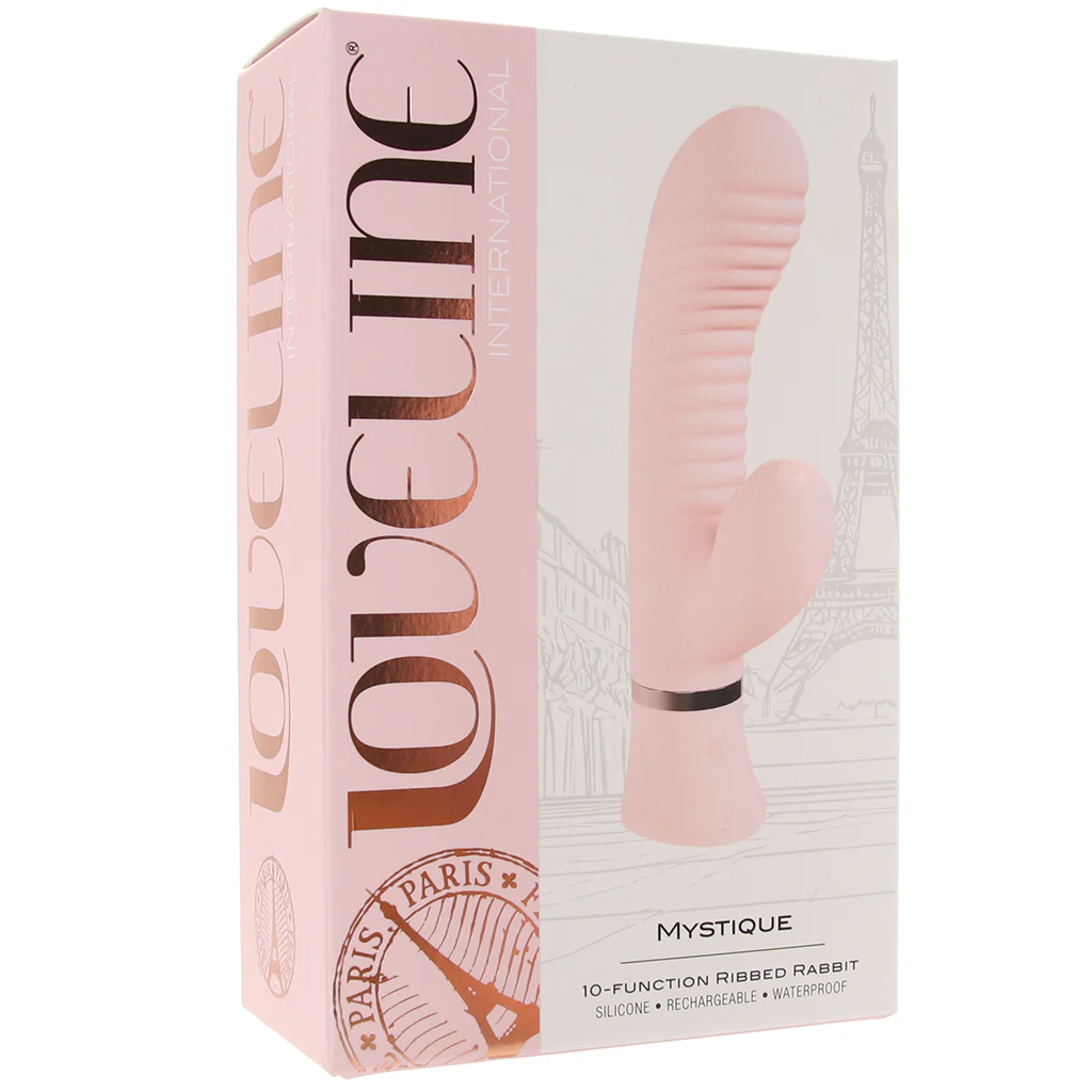 Loveline Mystique Ribbed Mini Rabbit Vibe - Image 9