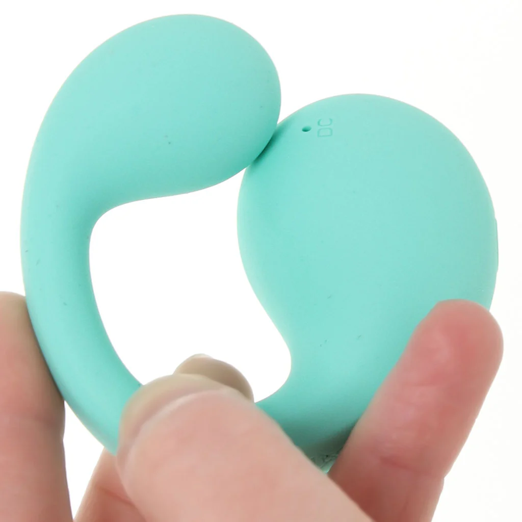 Loveline Playful Dual Motor Vibe in Green - Image 2