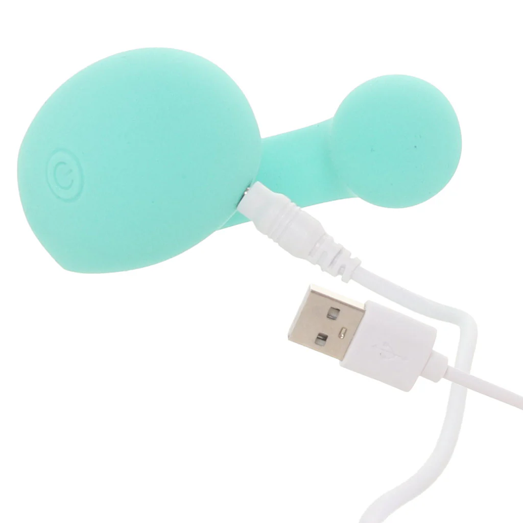 Loveline Playful Dual Motor Vibe in Green - Image 8