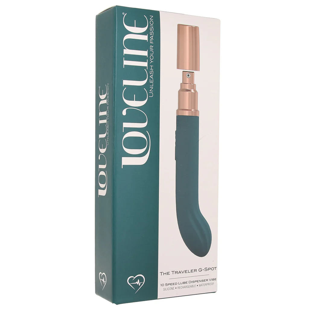 Loveline The Traveler G-Spot Vibe in Green - Image 9