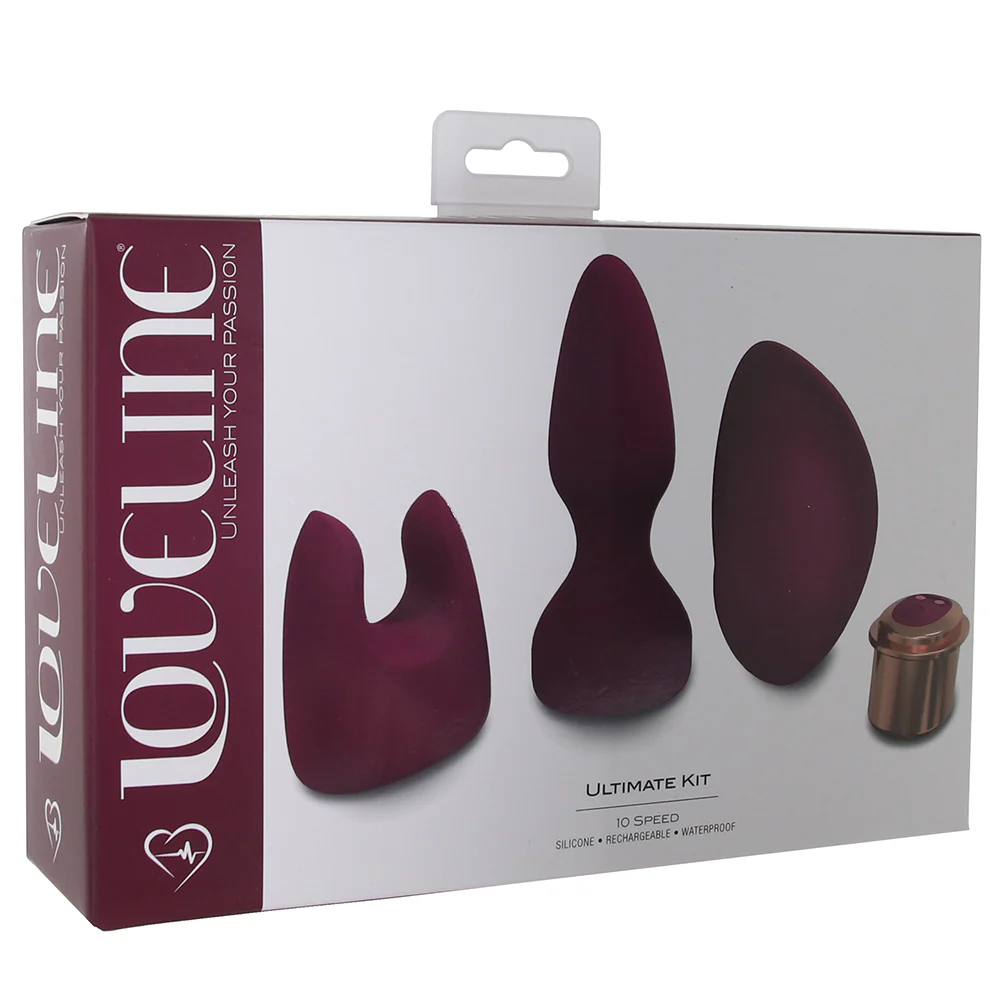 Loveline Ultimate Vibe Kit in Burgundy - Image 6
