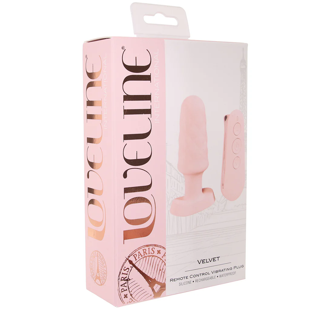 Loveline Velvet Vibrating Remote Plug - Image 9