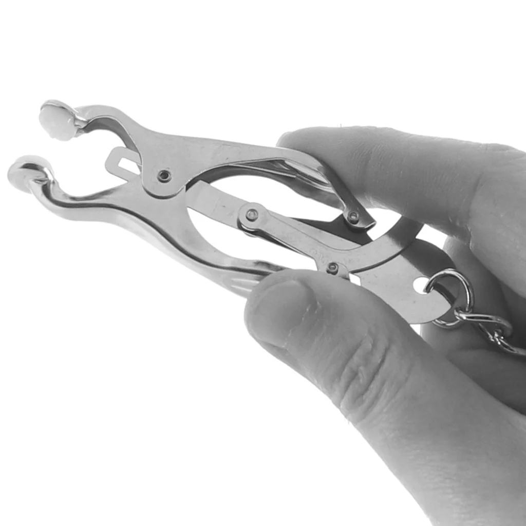 Lux Fetish Japanese Clover Nipple Clips - Image 2