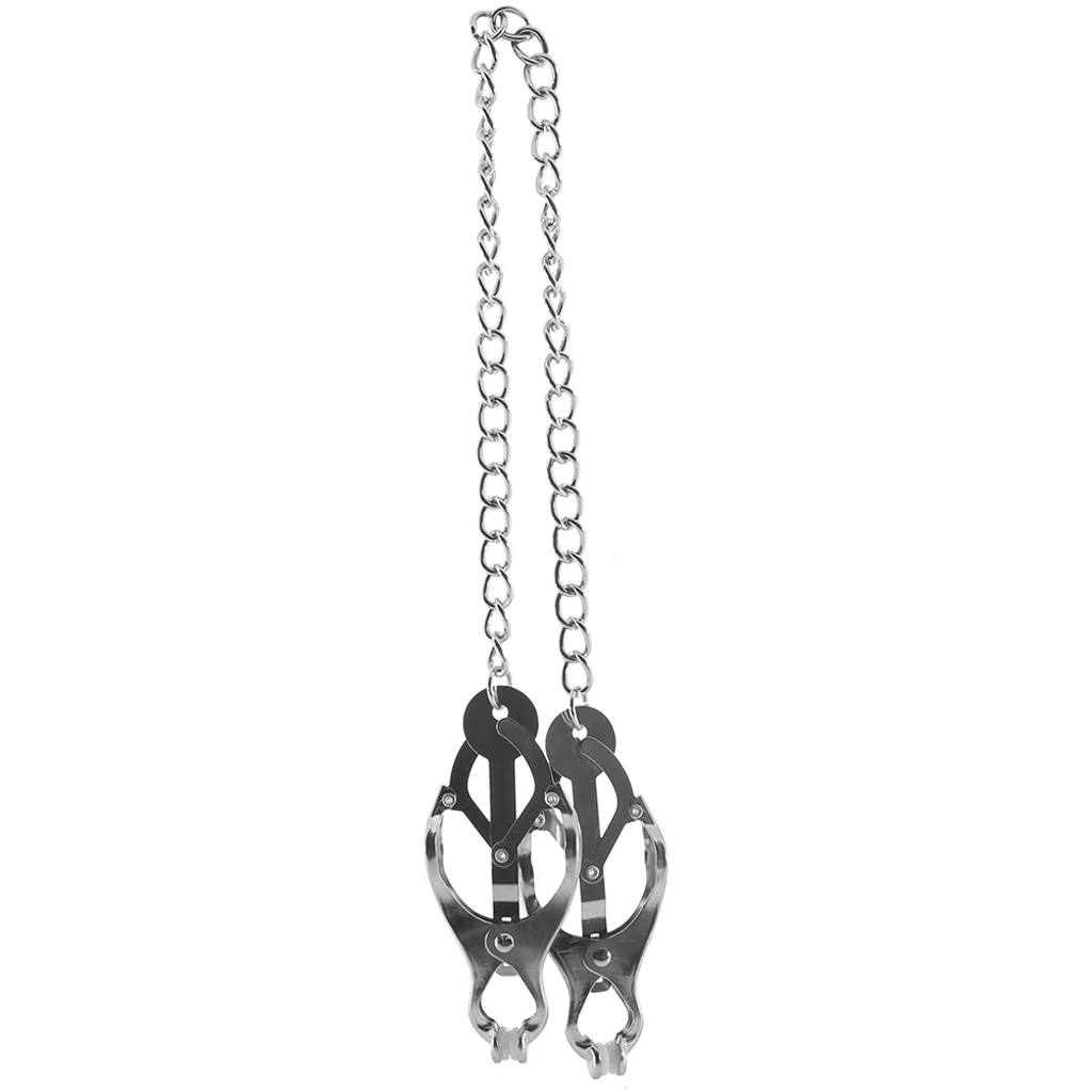 Lux Fetish Japanese Clover Nipple Clips - Image 3