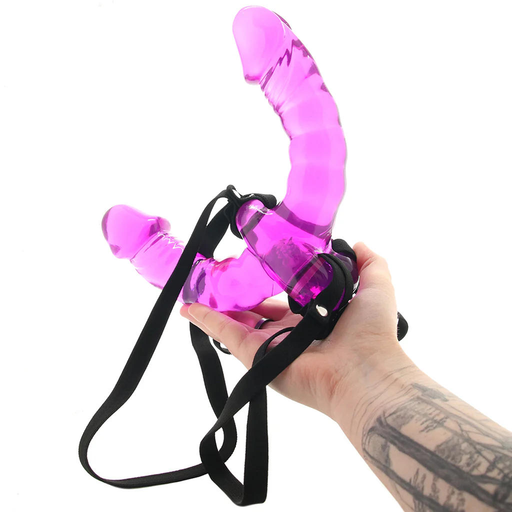 Lux Fetish Pleasure For 2 Double Ended Strap-On - Image 4