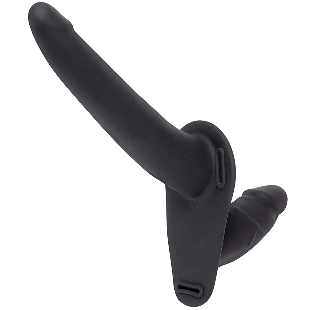 Lux Fetish Silicone Strap-On with Double Dildo - Image 3