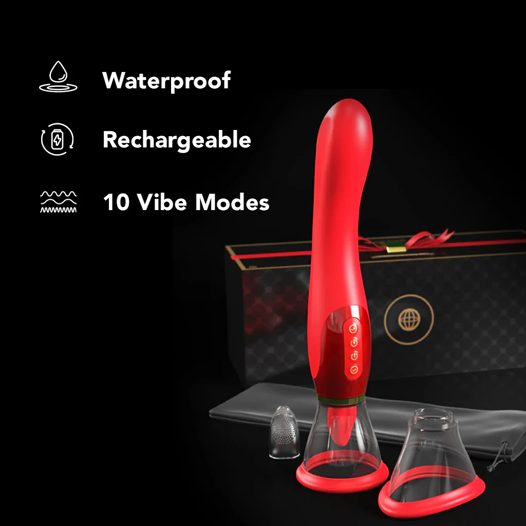 Luxury Edition Ultimate Pleasure Clitoral Pump Vibe - Image 7