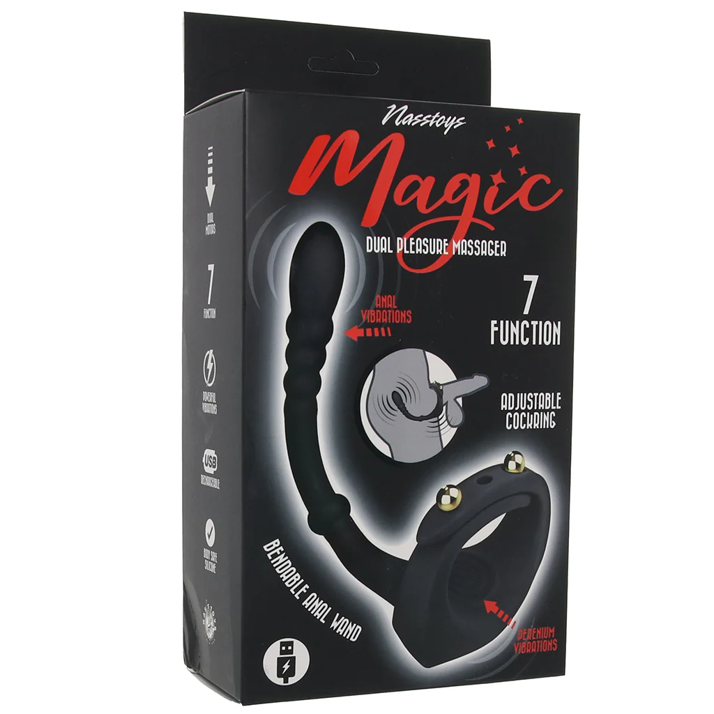 Magic Dual Pleasure Vibrating C-Ring - Image 9