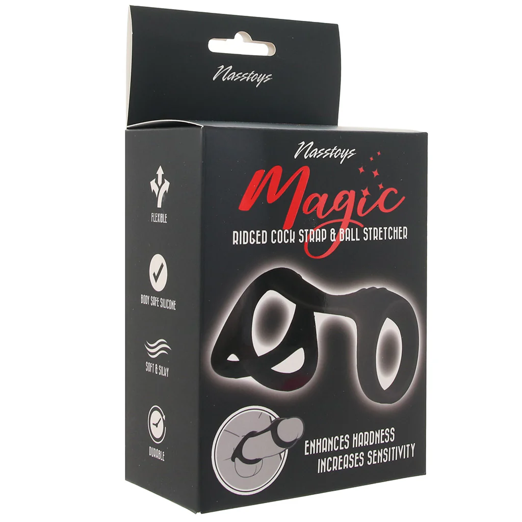 Magic Ridged Cock Strap & Ball Stretcher - Image 9